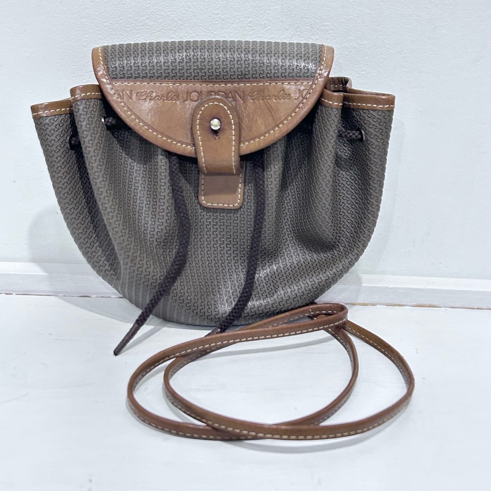 Charles Jourdan Women’s Drawstring‎ Mini Crossbody Bag Mini Sling Shoulder bag
